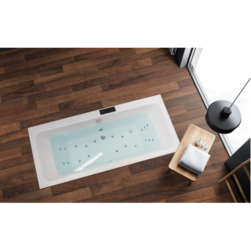 Встраиваемая акриловая ванна AquaDesign Bath KEY XL + system LUX SILENCE
