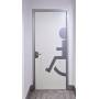 Распашные санитарные двери SOEMA SIPARIO HPL