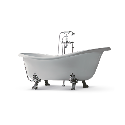 Акриловая ванна отдельностоящая Treesse EPOCA в классическом стиле