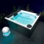 GRUPPO TRE S spa. Quarz Light 235 гидромассажный бассейн, 235x215x90h см. цвет белый.