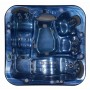 Vortex Spas. H210322029 Cerium Hydroplus Гидромассажный бассейн 200х200х92h см. Gypsum/Chocolate